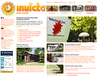 naturists club website design