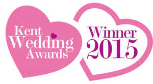 Website design client Kent Wedding Awards winner