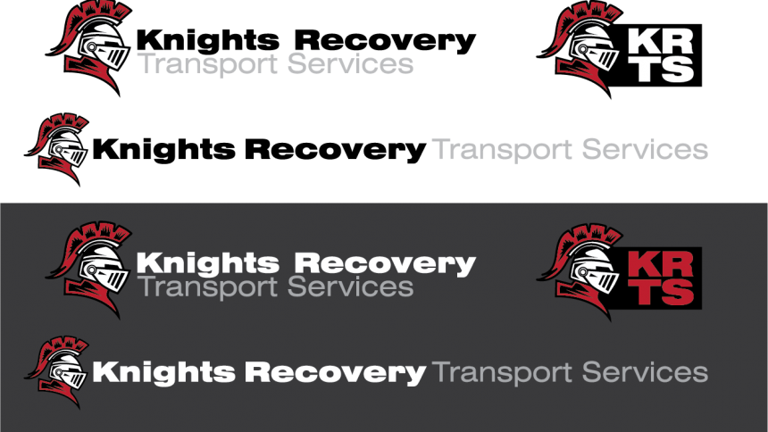 Knights Recovery logo design