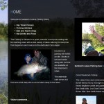 website design fishing lakes