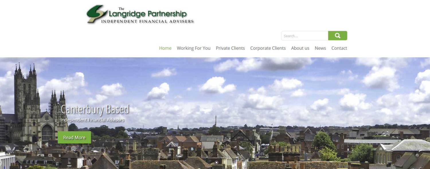 Langridge IFA Canterbury website