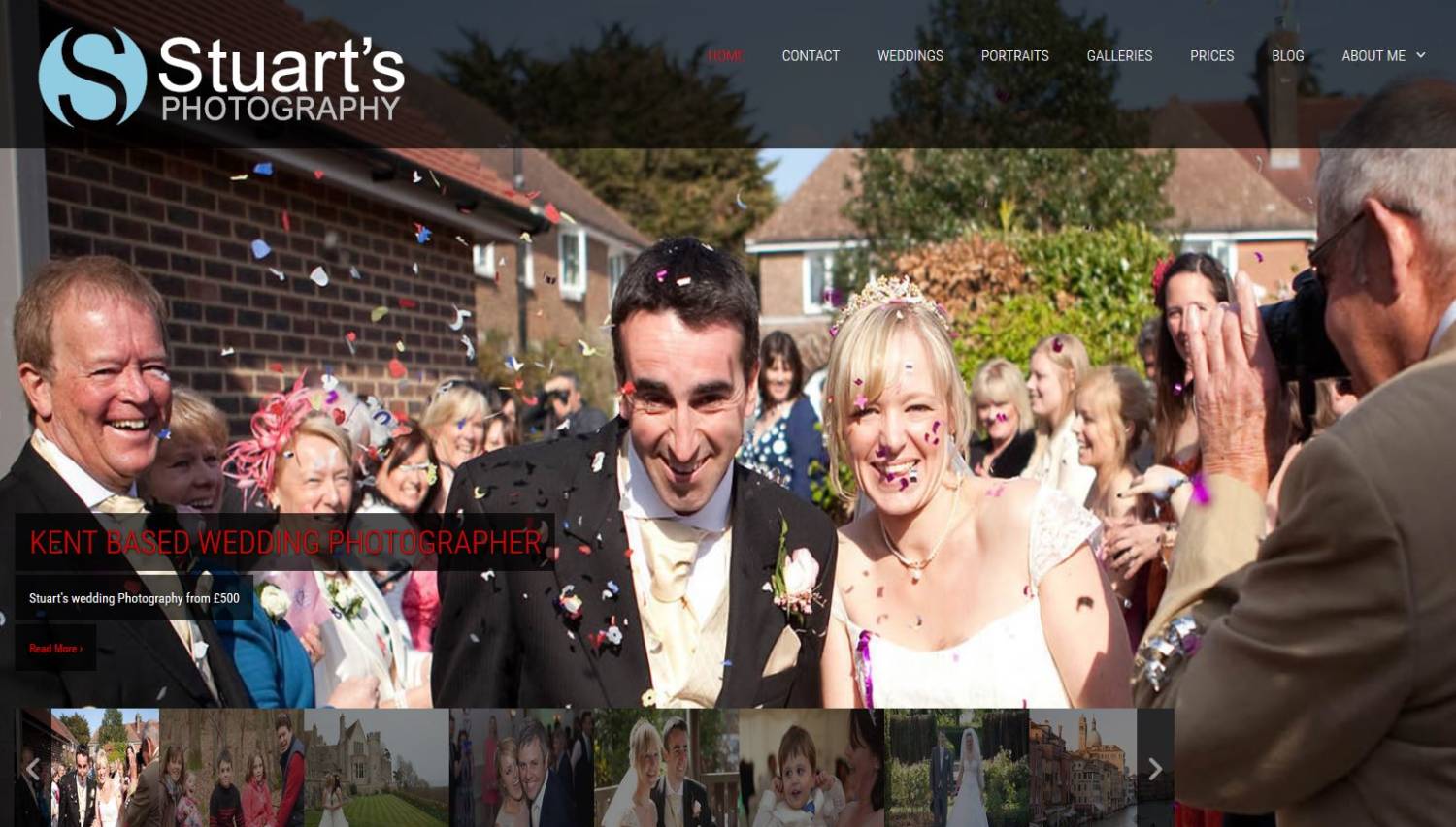 wedding photographers website