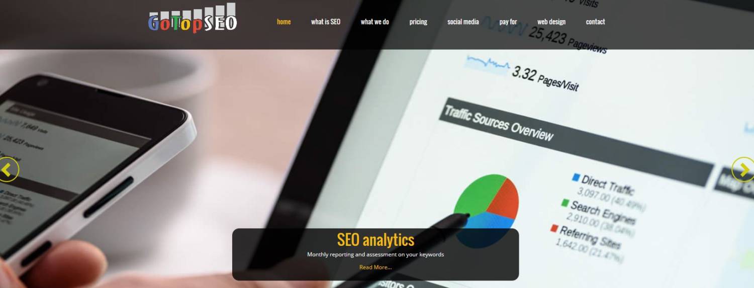 new website for seo company in kent