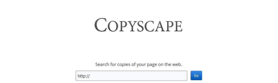copyscape search website
