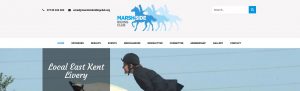 marshside riding club canterbury website design