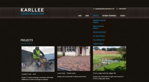karllee new wordpress website design