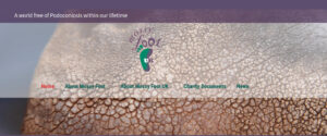 mossy foot charity website design in deal, east kent
