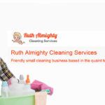 ruth almighty cleaners web design