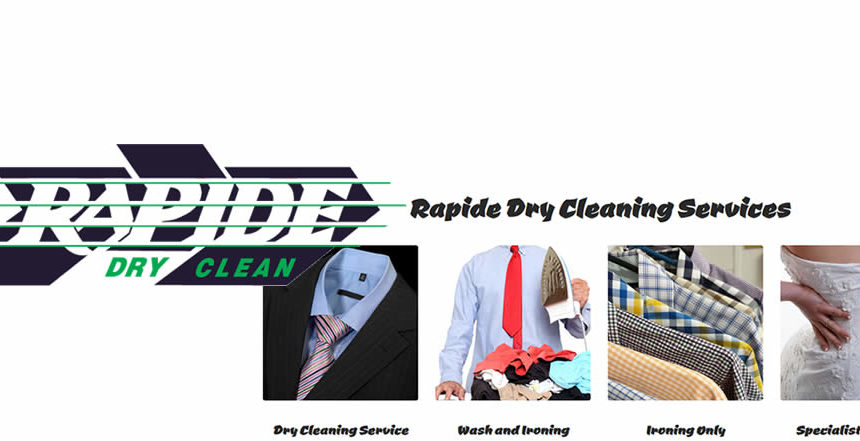 rapide dry cleaners horsham sussex new web design