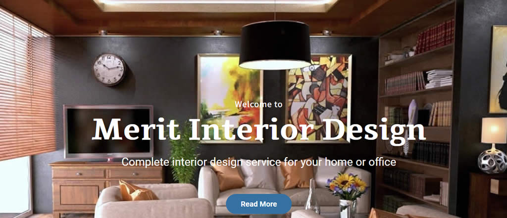 merit interior design new wordpress web design in deal kent