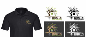 root home renovations logo design