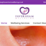 faversham welbeing new wordpress website
