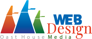 new logo design for oast house media web designers