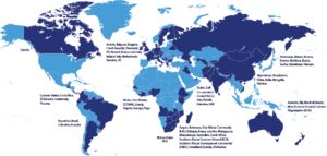 C21 world map design
