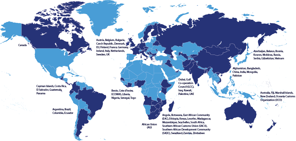 C21 world map design