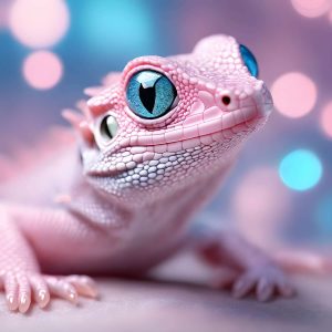 ai-generated-image of a lizard